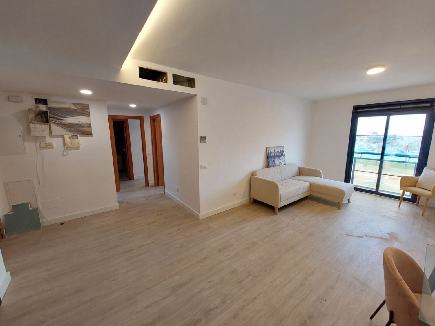 Sala d'estar de Pis en venda en Málaga Capital amb Aire condicionat i Calefacció