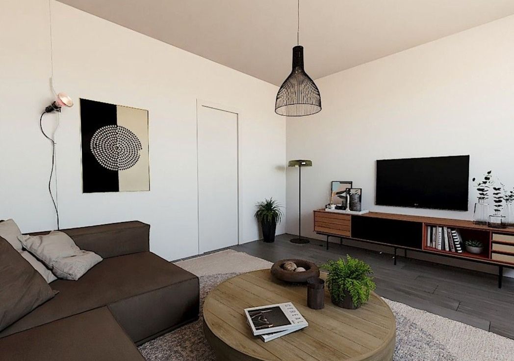 Sala d'estar de Pis en venda en  Madrid Capital amb Aire condicionat i Calefacció