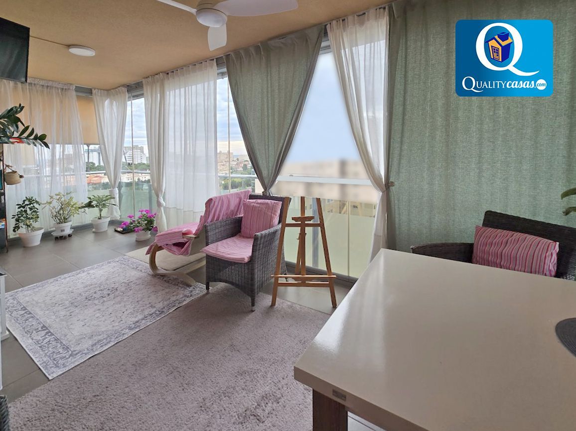 Terrace of Flat for sale in El Campello  with Air Conditioner, Heating and Terrace
