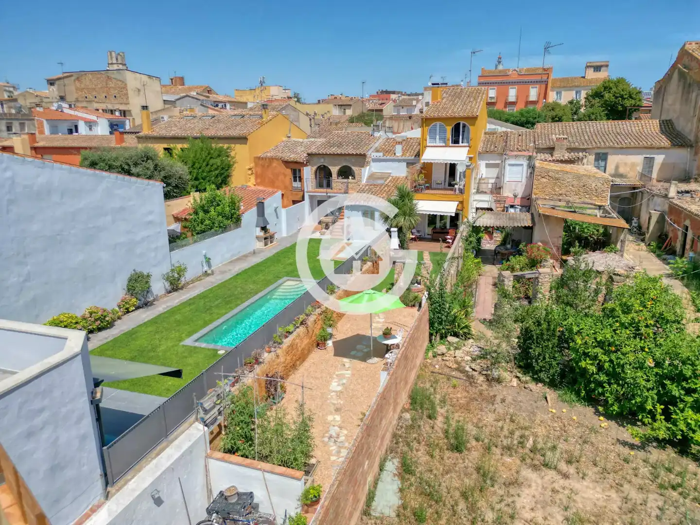 Vista exterior de Casa adosada en venta en Palafrugell con Calefacción, Parquet y Terraza