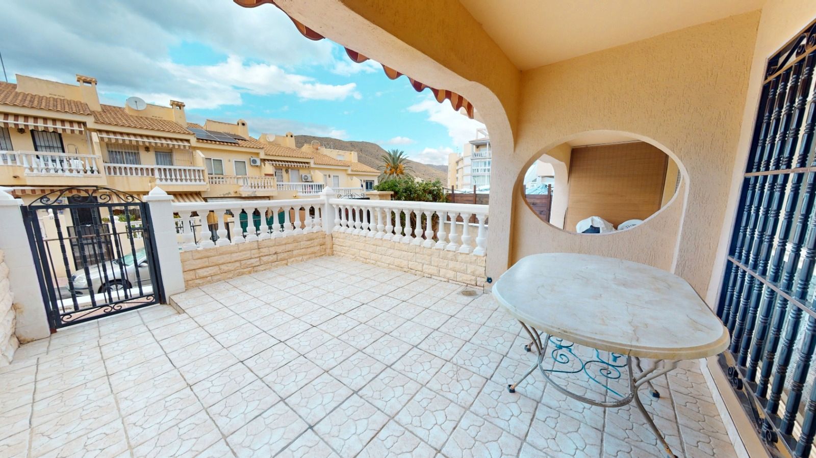 Terrace of Single-family semi-detached for sale in El Campello  with Private garden, Terrace and Furnished