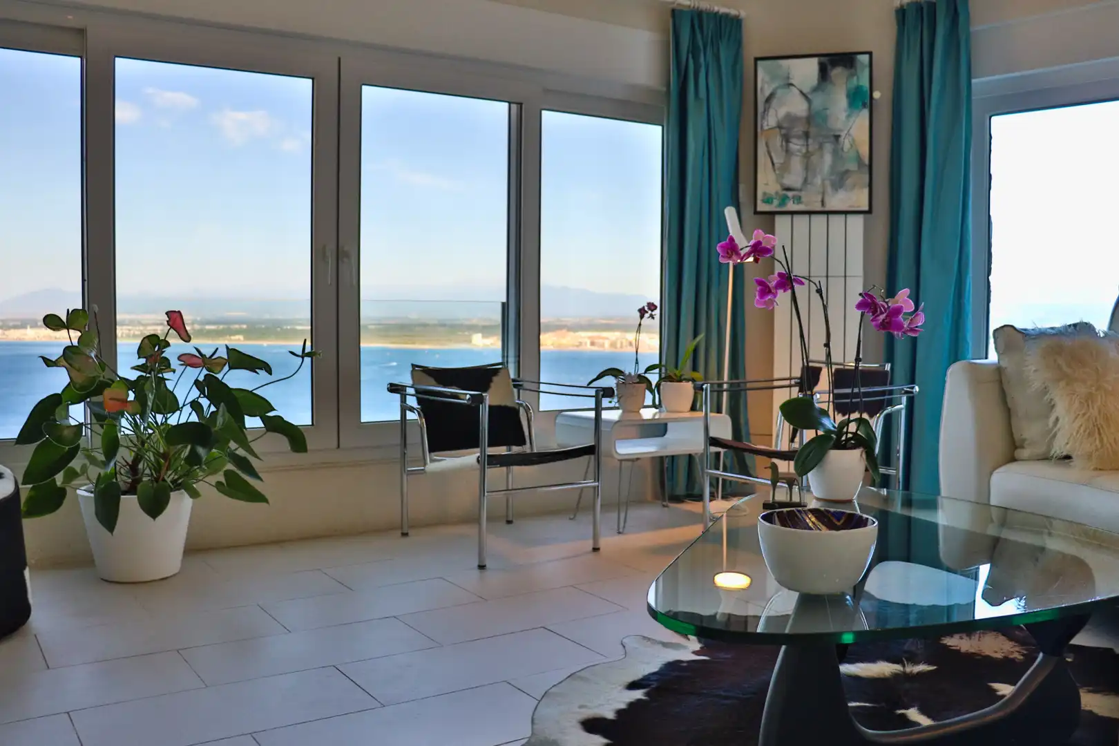 Sala d'estar de Casa o xalet en venda en Roses amb Aire condicionat, Calefacció i Jardí privat
