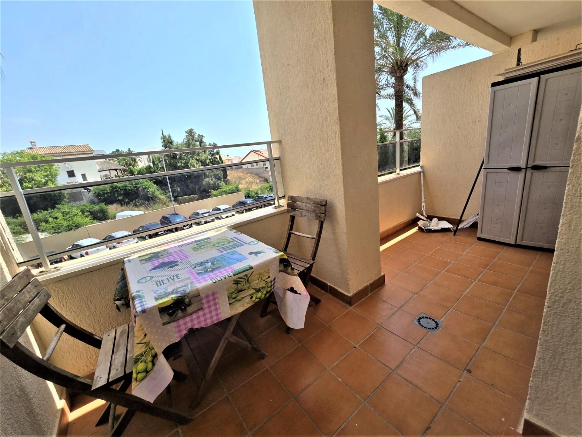 Garden of Flat for sale in Benalmádena  with Parquet flooring and Community pool