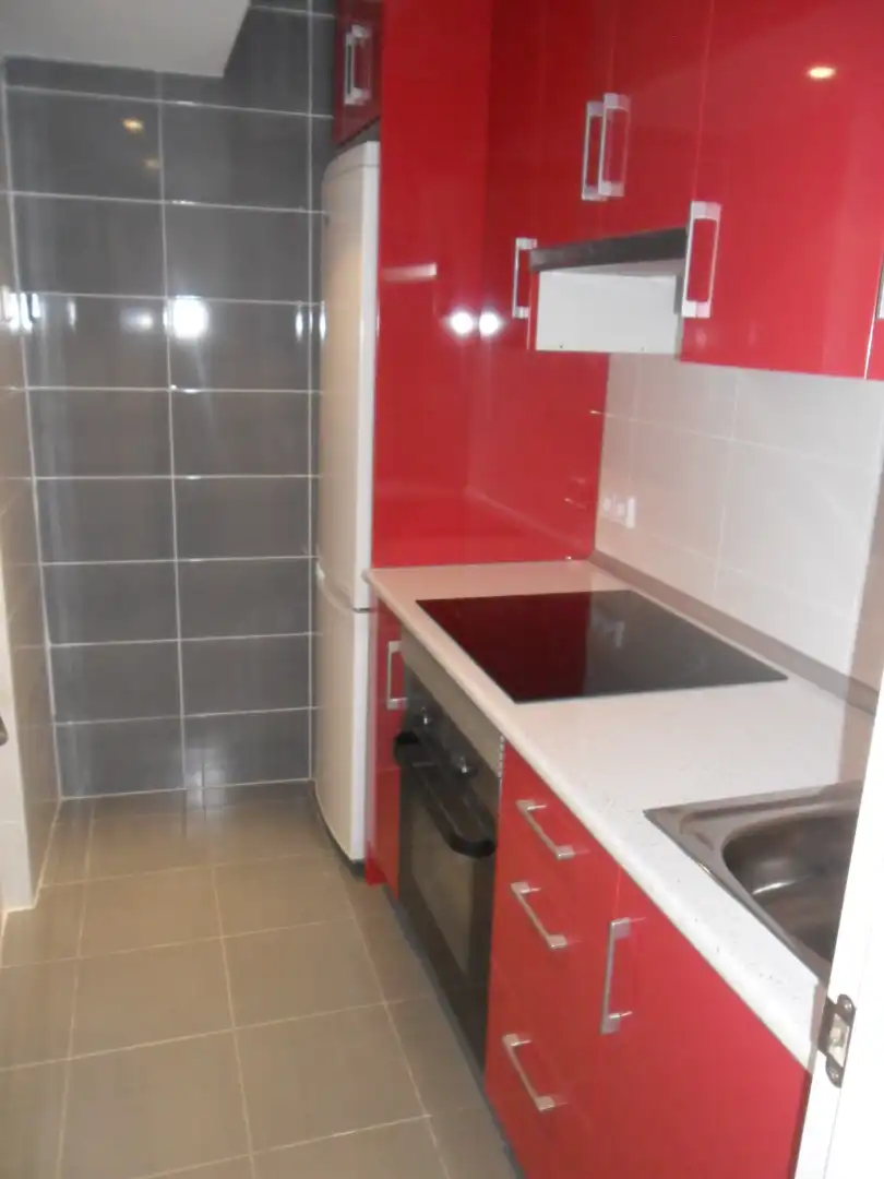 Kitchen of Flat for rent in  Madrid Capital  with Furnished