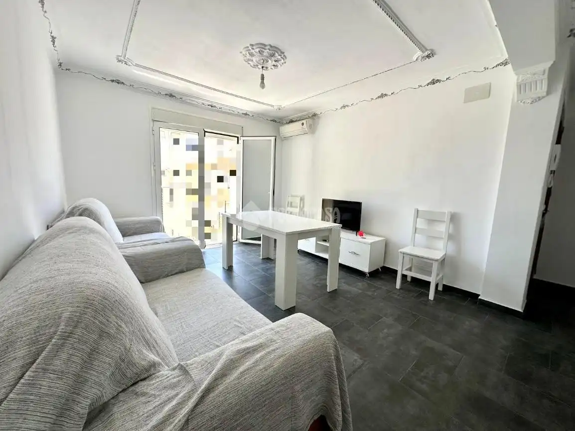 Sala de estar de Piso en venta en Jerez de la Frontera con Balcón
