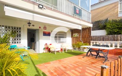 Terrace of Flat for sale in Castelldefels  with Air Conditioner, Heating and Parquet flooring