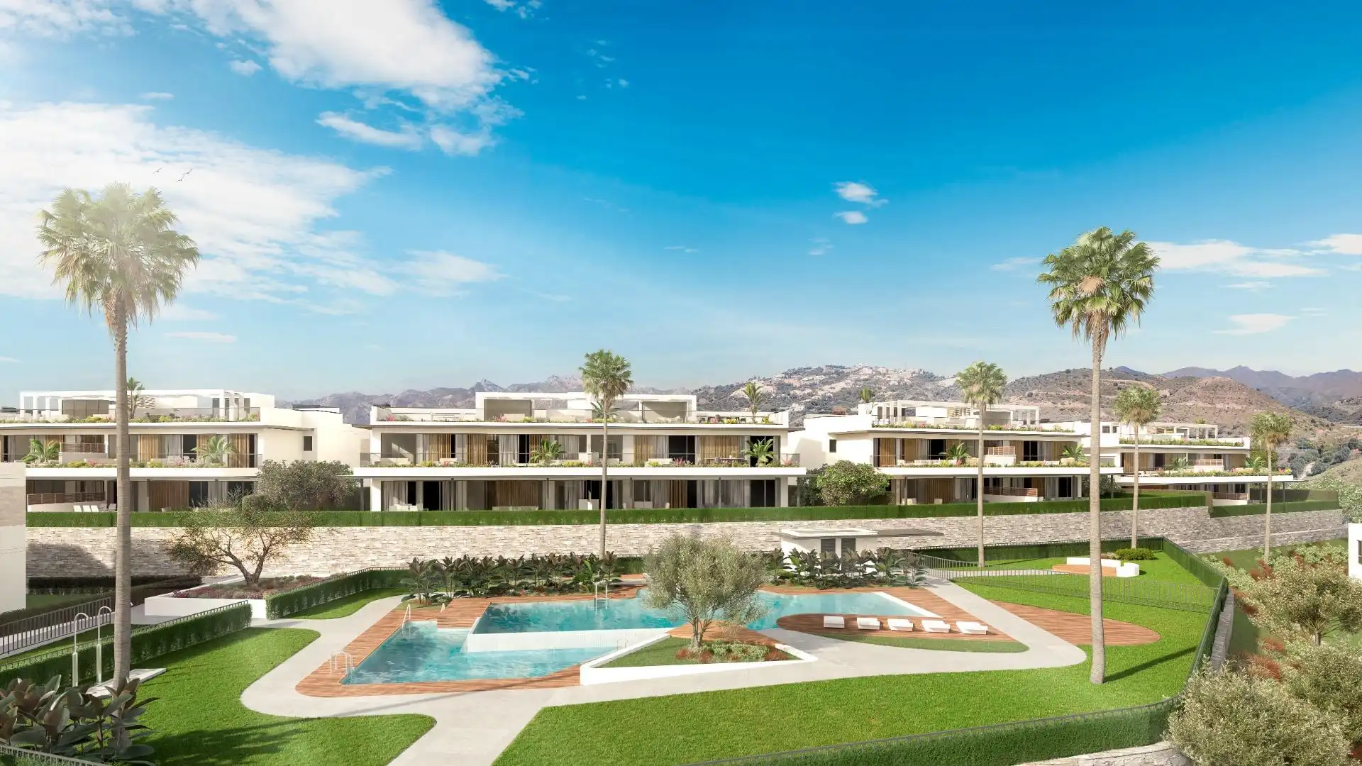 Terrace of Flat for sale in Marbella  with Air Conditioner, Heating and Private garden