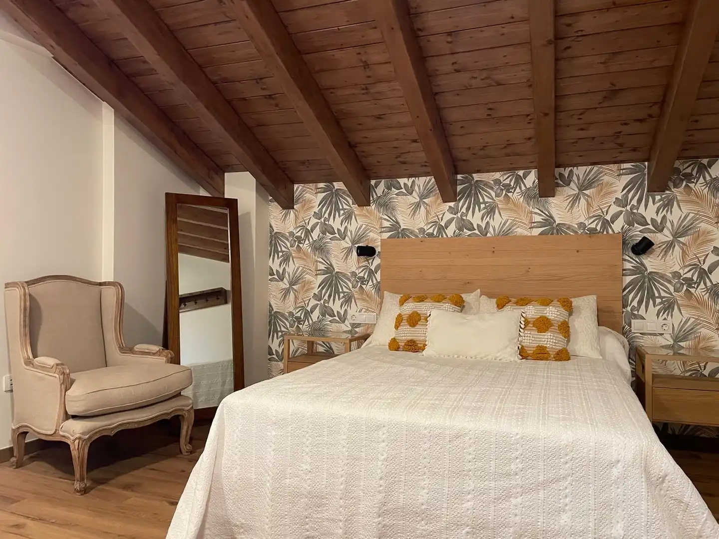 Habitación de Finca rústica en venta en Lekeitio con Aire acondicionado, Jardín privado y Parquet