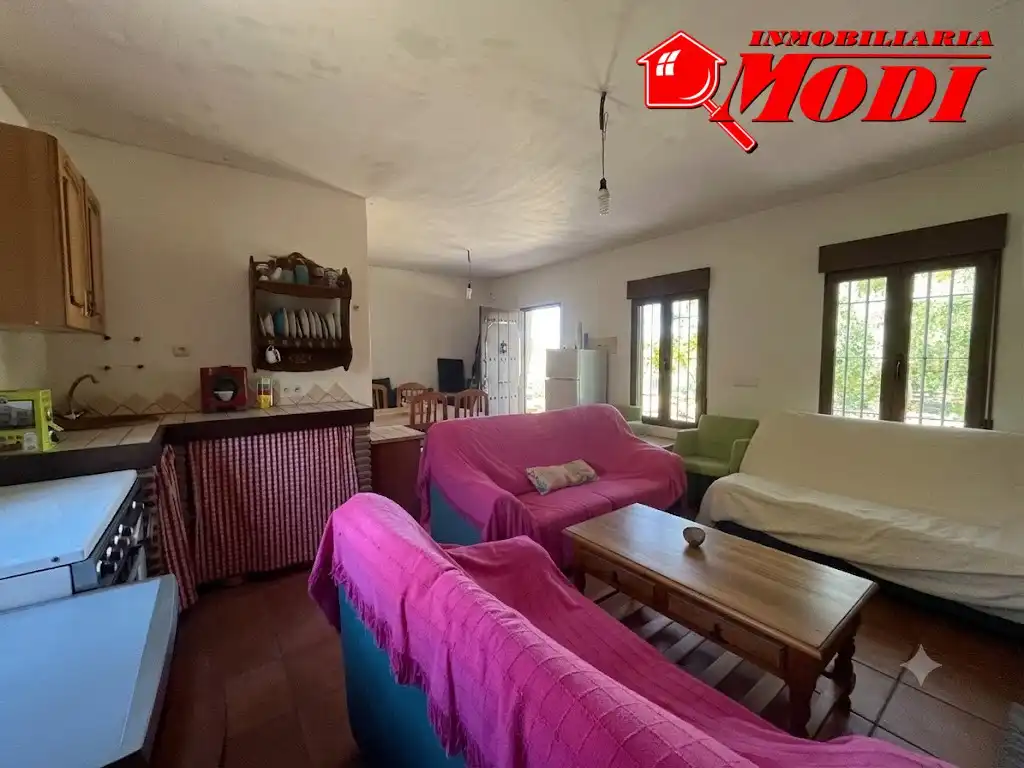 Sala d'estar de Finca rústica en venda en Padul amb Jardí privat