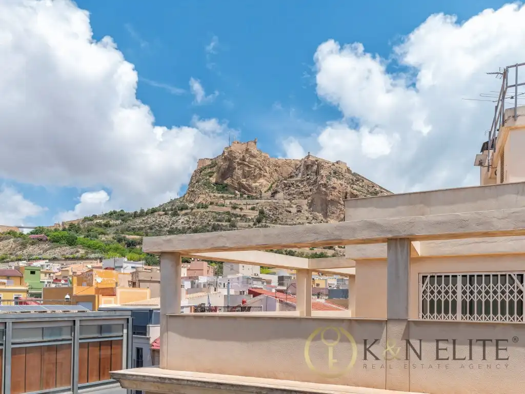 Exterior view of Attic for rent in Alicante / Alacant  with Air Conditioner