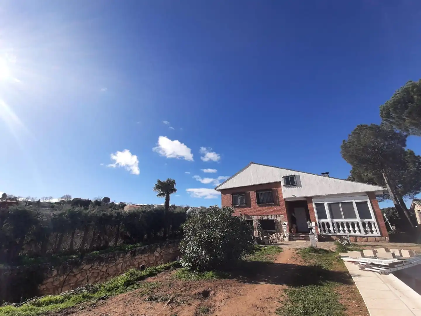 Vista exterior de Casa o xalet en venda en Matarrubia