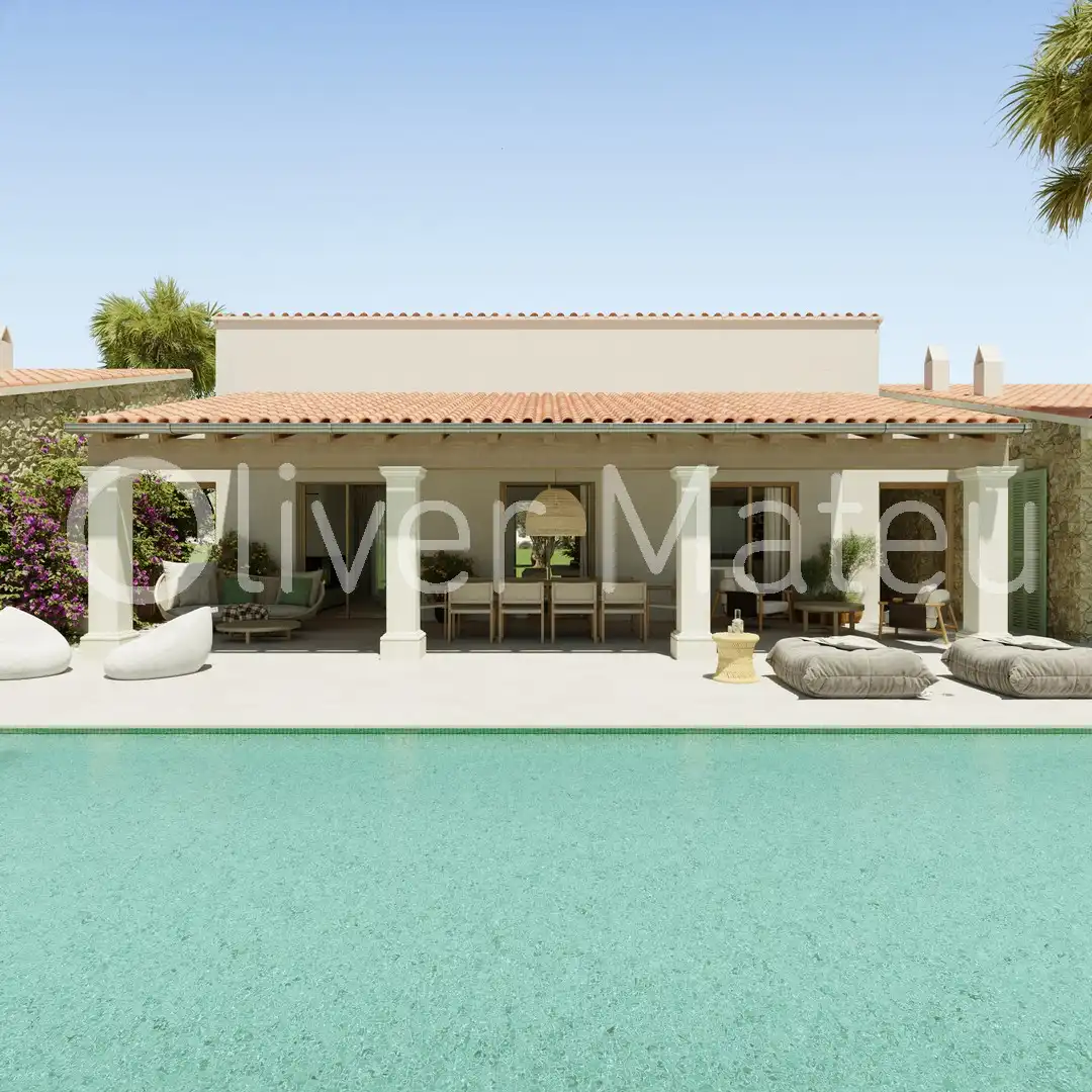 Vista exterior de Casa o chalet en venta en Petra con Aire acondicionado, Calefacción y Jardín privado