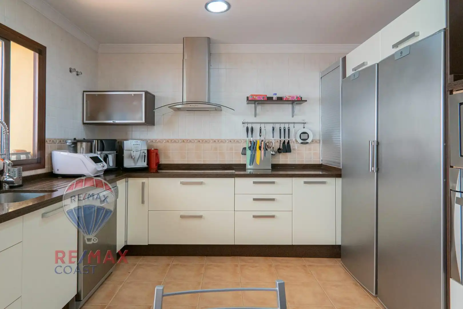 Cuina de Casa o xalet en venda en Casabermeja amb Aire condicionat i Terrassa