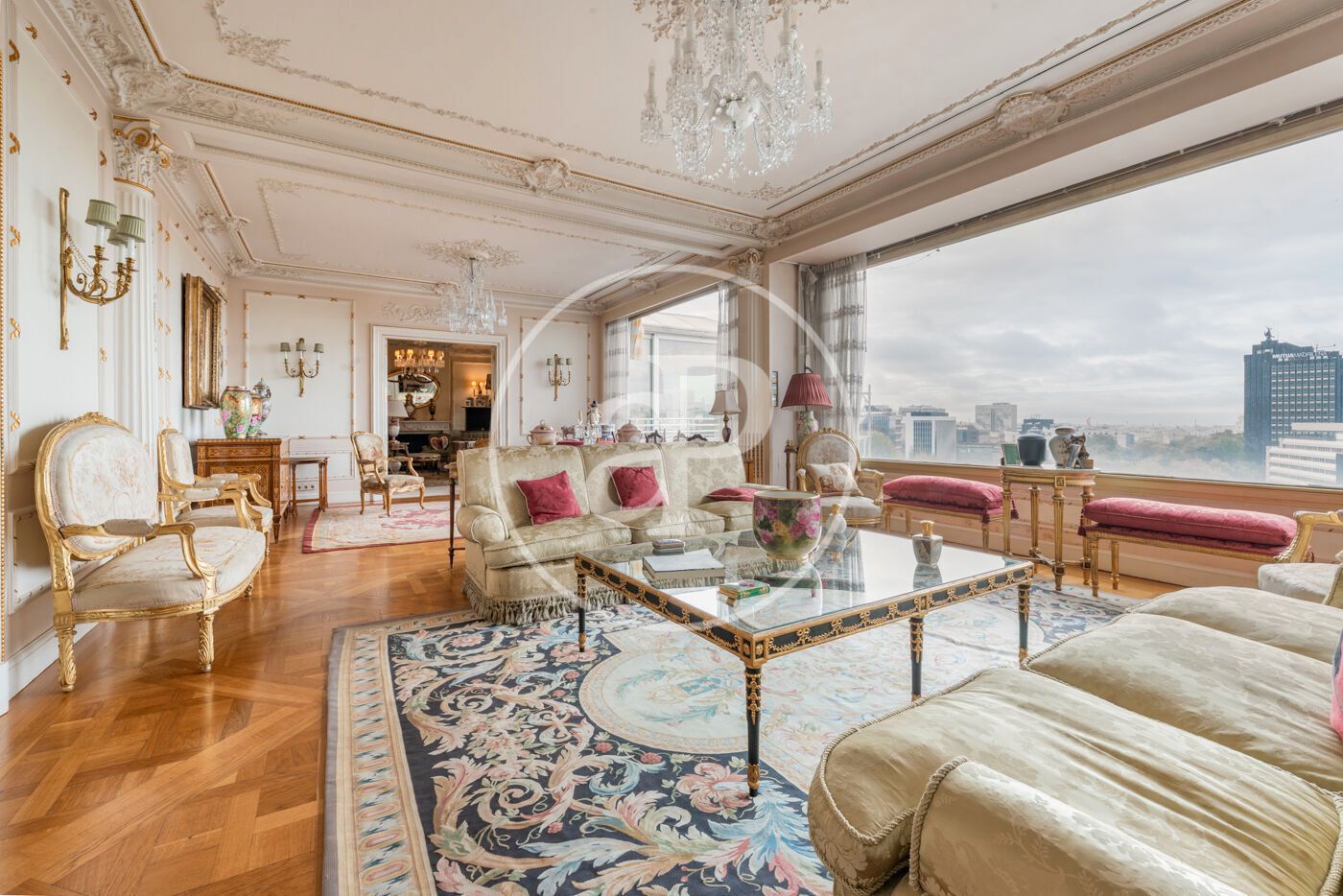 Sala d'estar de Àtic en venda en  Madrid Capital amb Aire condicionat, Calefacció i Terrassa