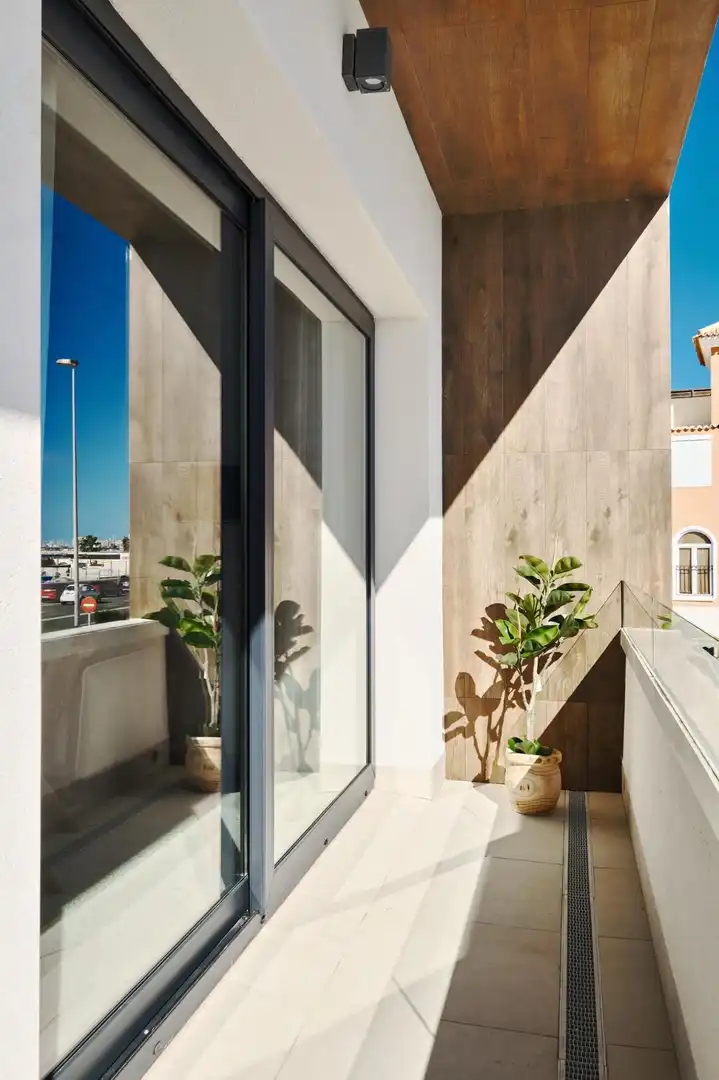 Terrace of Houses for sale in Torrevieja  with Air Conditioner, Heating and Private garden