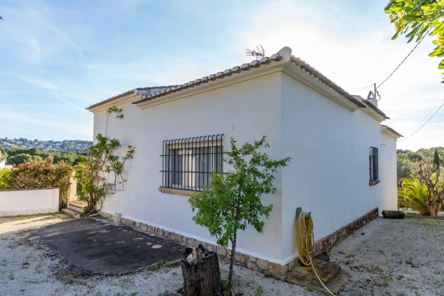 Exterior view of Houses for sale in Jávea / Xàbia  with Air Conditioner, Heating and Private garden