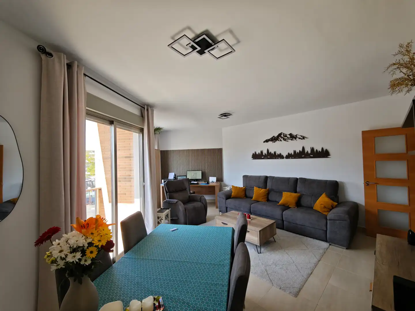 Living room of Apartments for sale in San Miguel de Salinas  with Air Conditioner, Storage room and Furnished