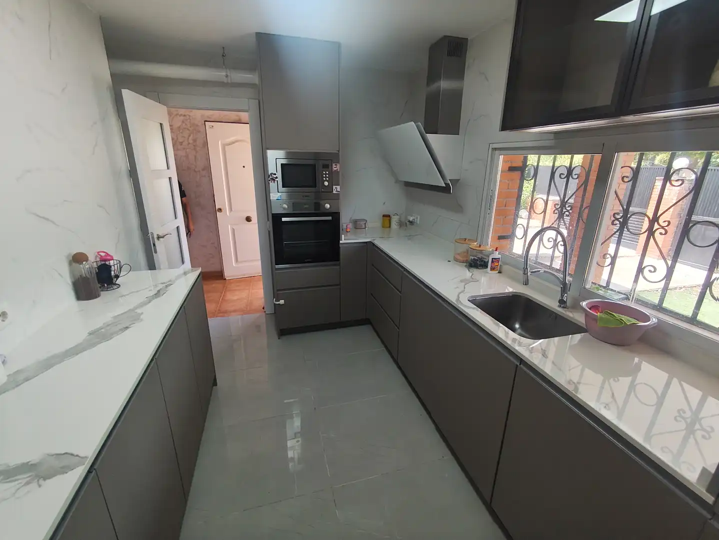Cuina de Casa o xalet en venda en Las Ventas de Retamosa amb Aire condicionat, Calefacció i Jardí privat