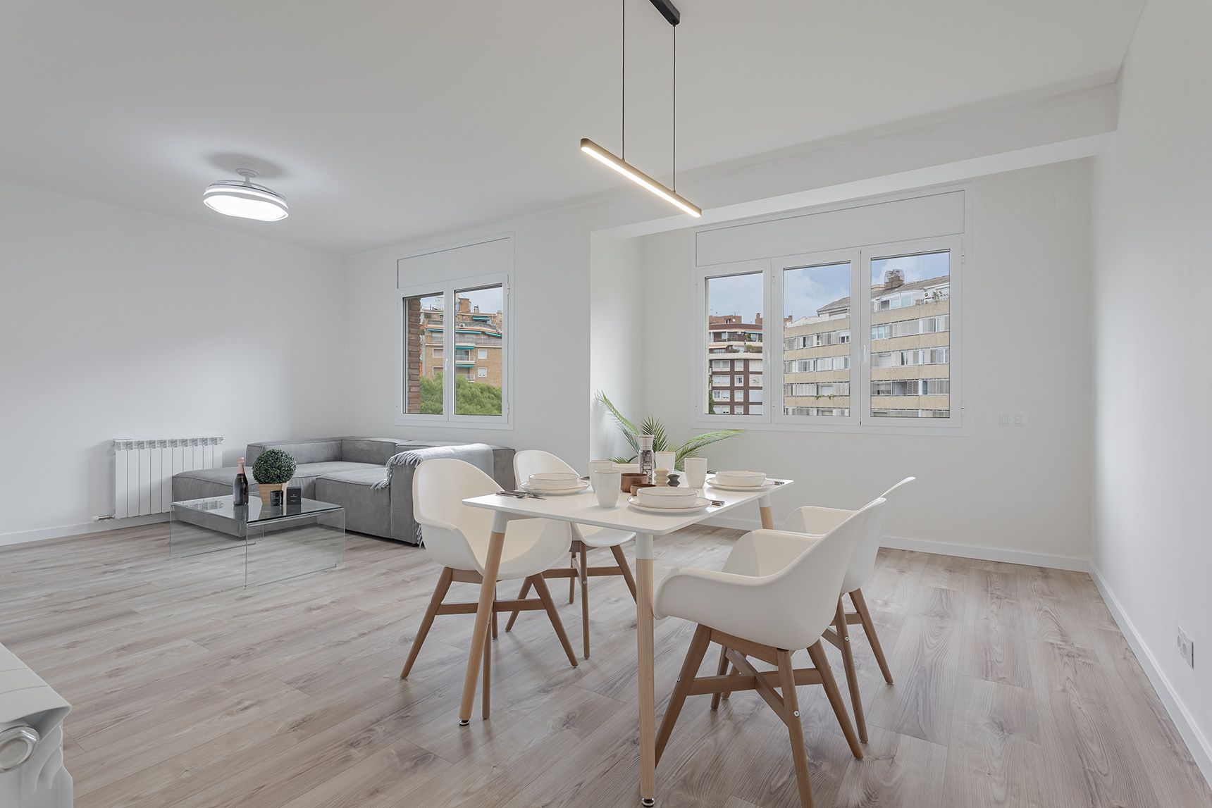 Comedor de Piso en venta en  Barcelona Capital con Aire acondicionado, Parquet y Amueblado