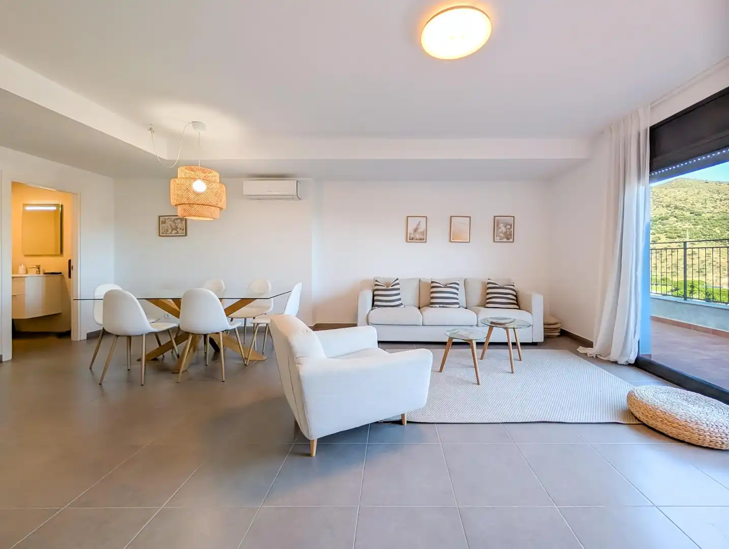 Sala de estar de Casa o chalet en venta en Colera con Aire acondicionado, Calefacción y Terraza