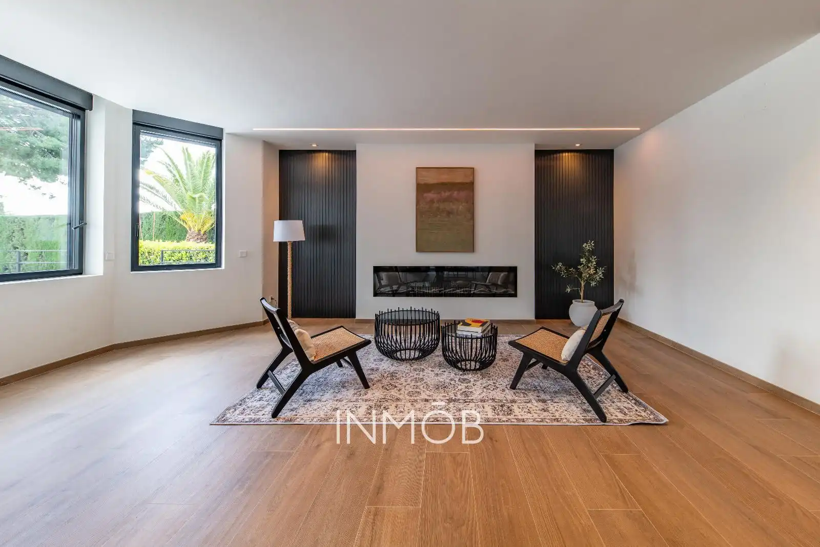 Sala de estar de Casa o chalet en venta en Boadilla del Monte con Aire acondicionado, Calefacción y Terraza
