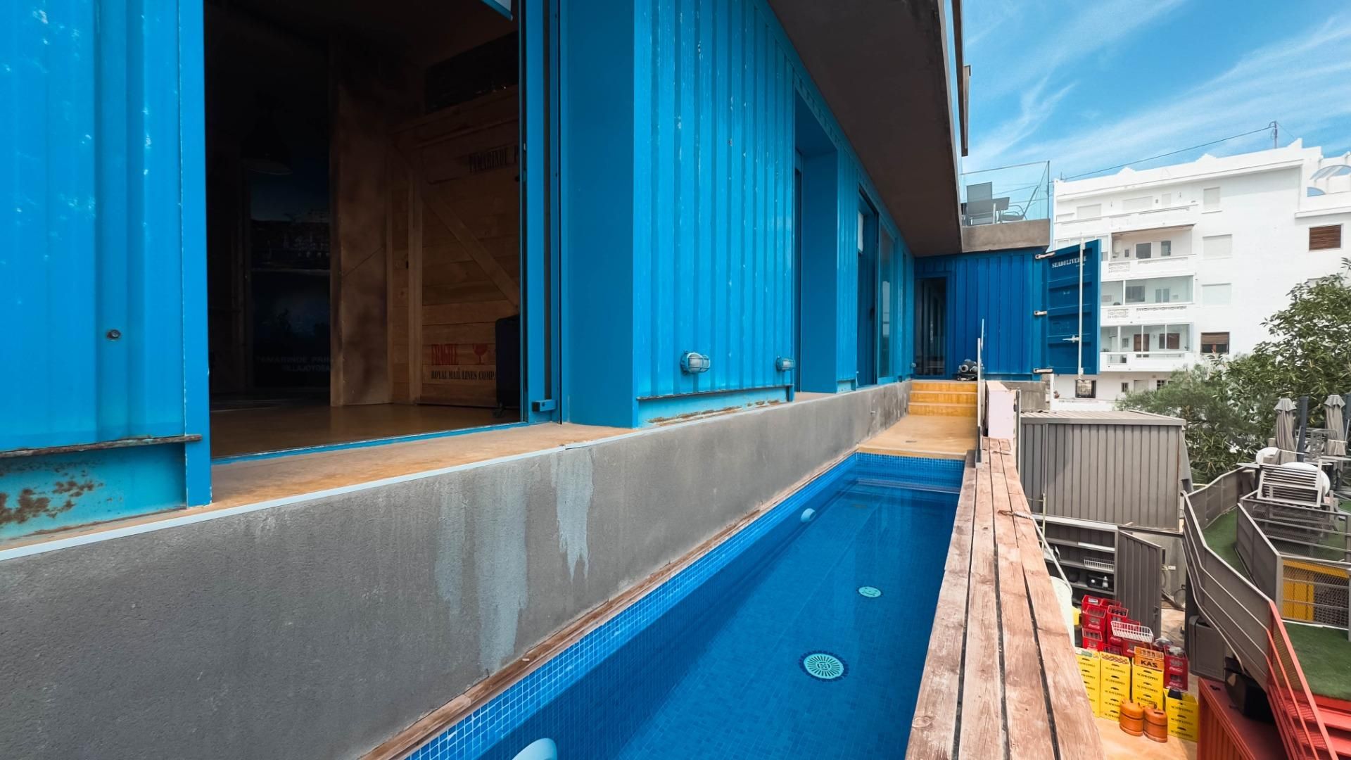 Swimming pool of House or chalet for sale in Villajoyosa / La Vila Joiosa  with Air Conditioner, Private garden and Terrace