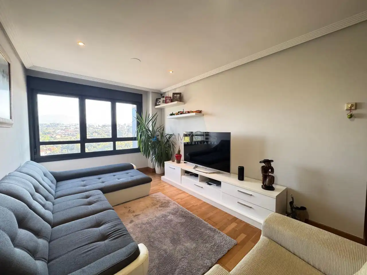 Living room of Flat for sale in Centro Urbano