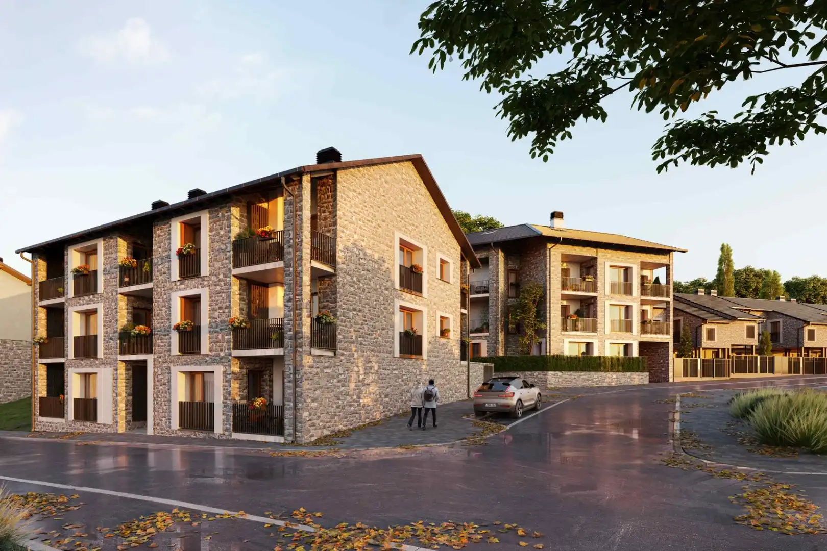 Vista exterior de Piso en venta en Biescas