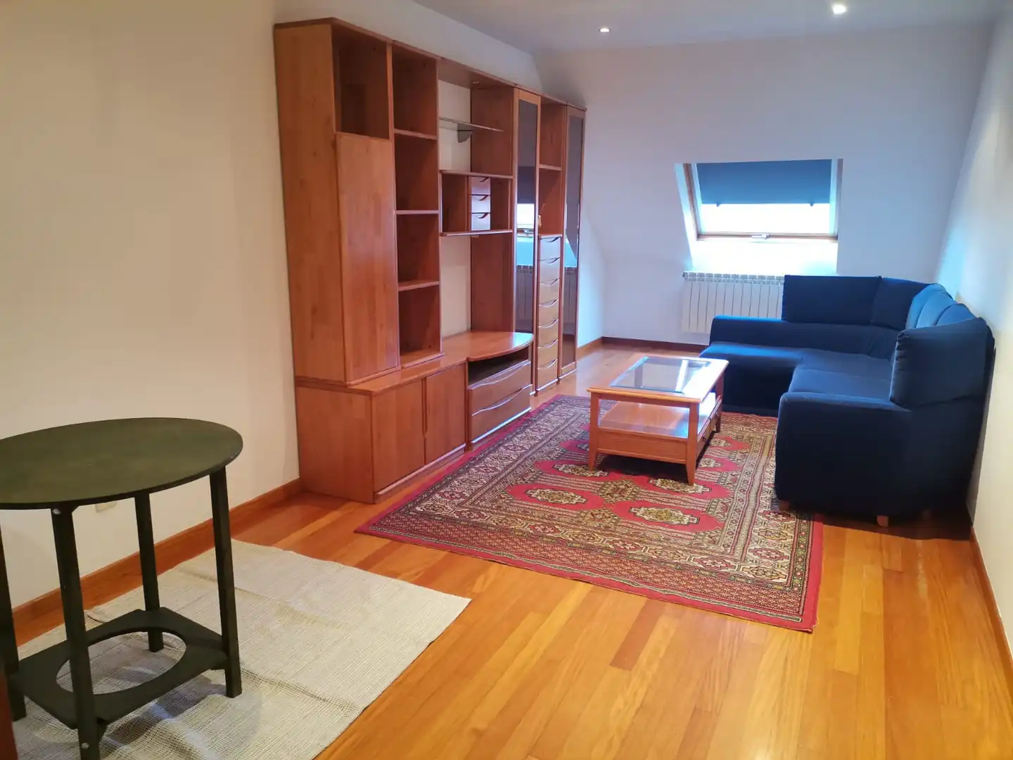 Sala de estar de Ático en venta en Boiro con Calefacción, Parquet y Trastero