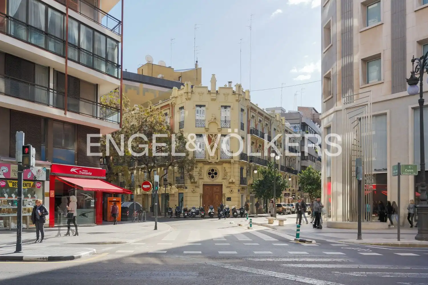 Exterior view of Flat for rent in Valencia  with Air Conditioner, Heating and Parquet flooring