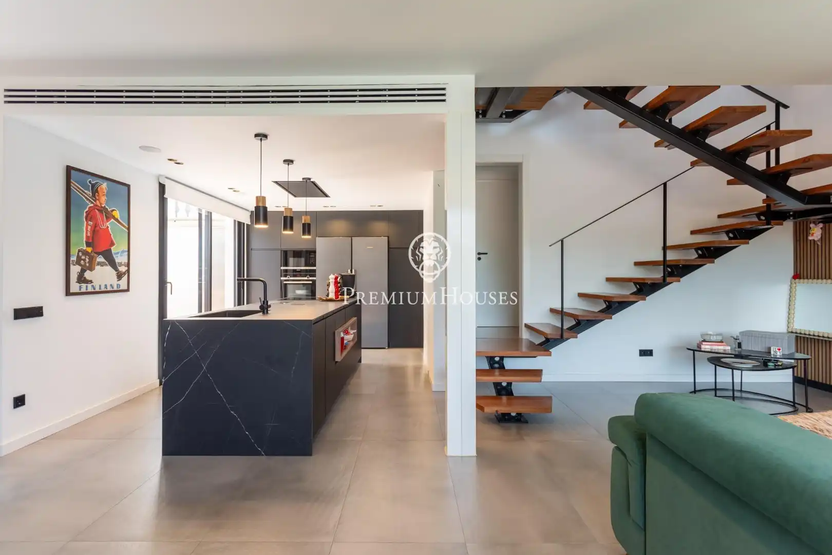 Cocina de Casa o chalet en venta en Cabrils con Aire acondicionado, Calefacción y Jardín privado