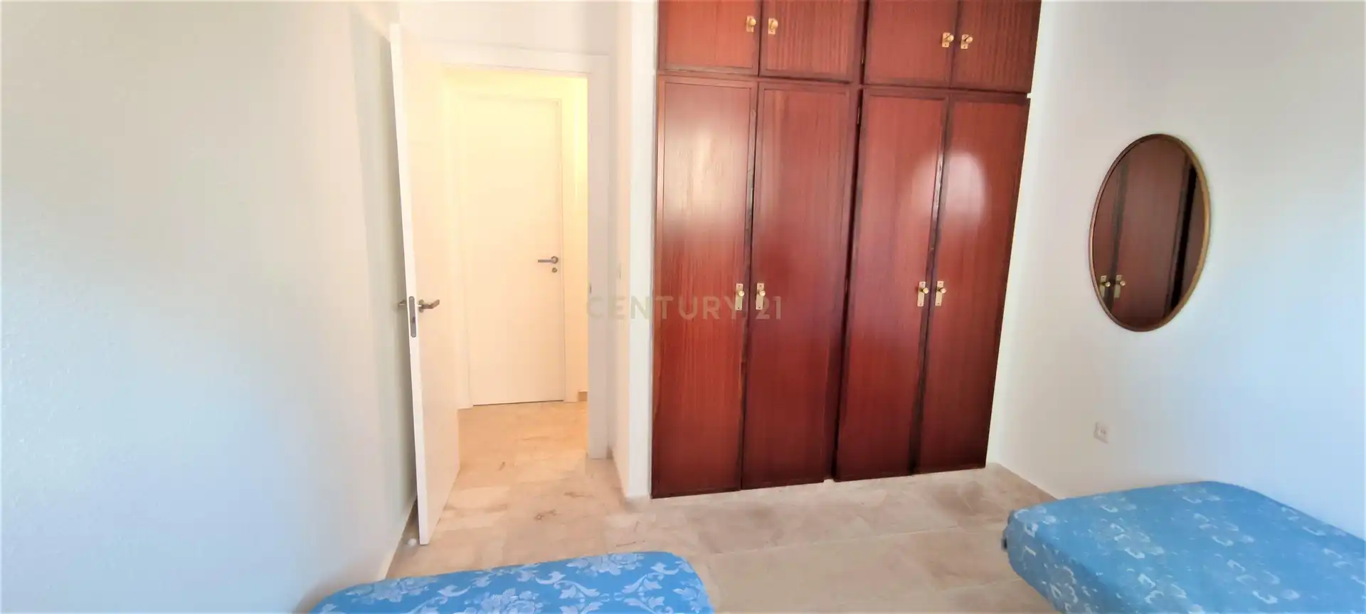 Schlafzimmer von Wohnung zur Miete in Málaga mit Klimaanlage