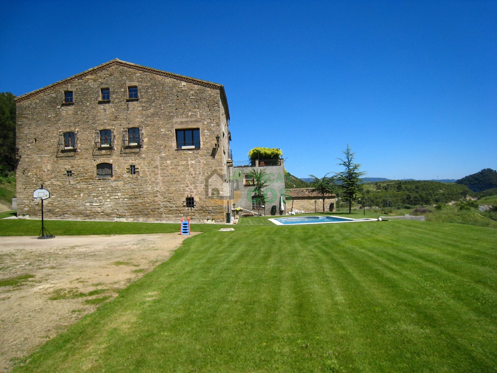 Vista exterior de Finca rústica en venta en Castellgalí con Calefacción, Jardín privado y Terraza