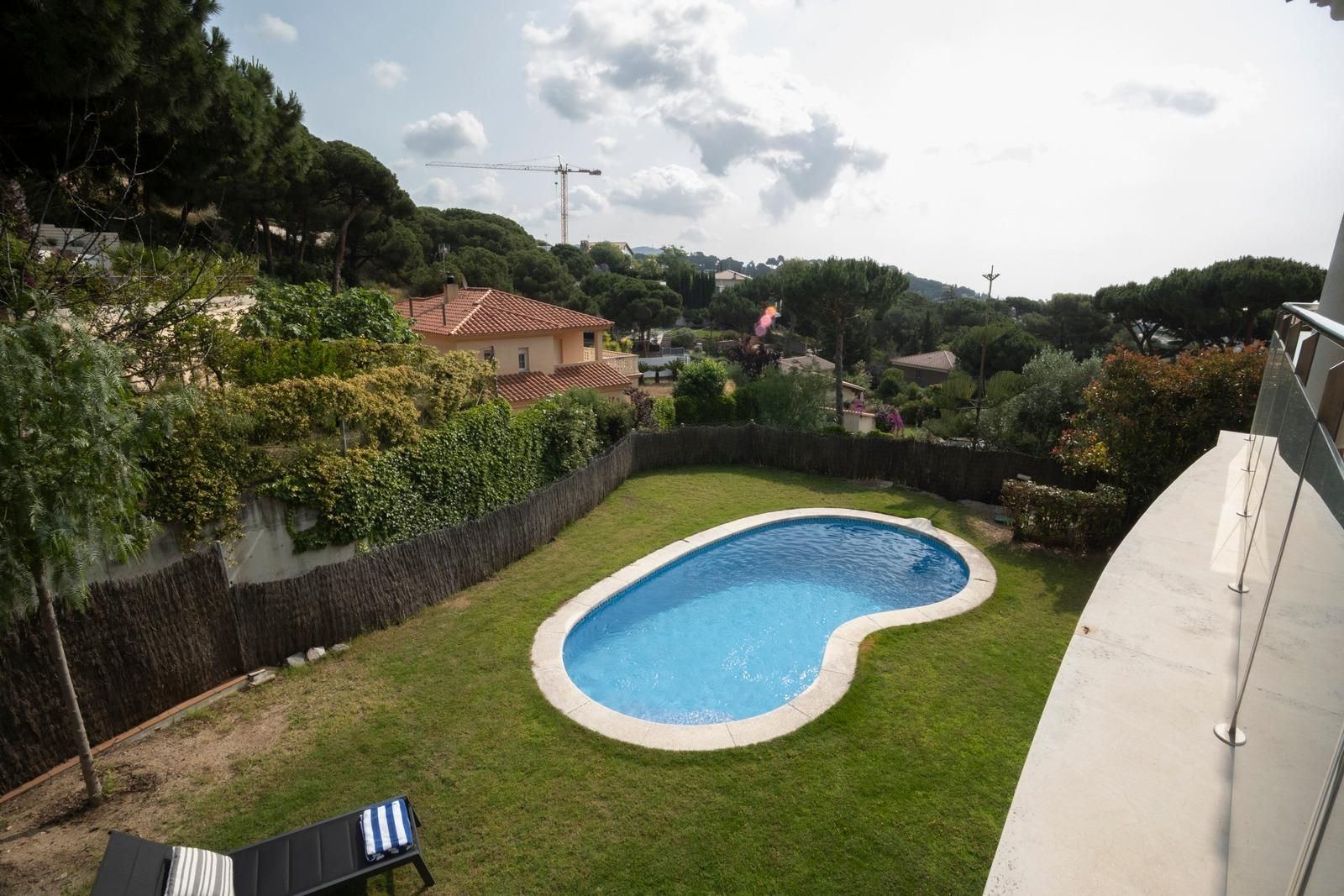 Swimming pool of House or chalet for sale in Premià de Dalt  with Air Conditioner, Heating and Private garden