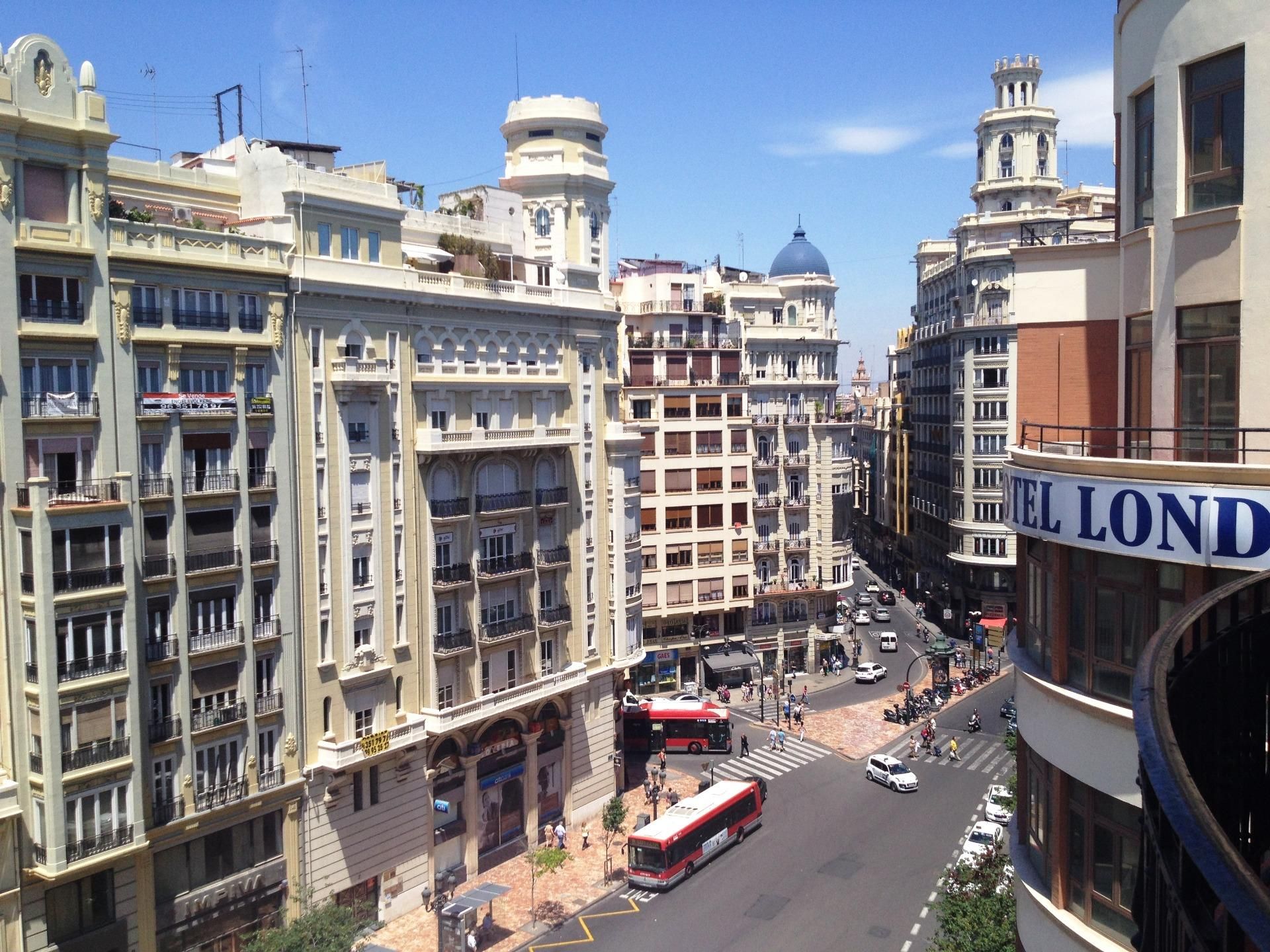 Exterior view of Flat for sale in  Valencia Capital