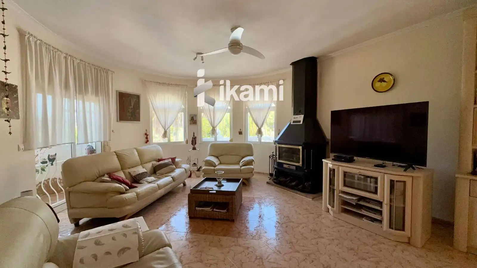Sala de estar de Casa o chalet en venta en Montroi / Montroy con Calefacción, Terraza y Trastero