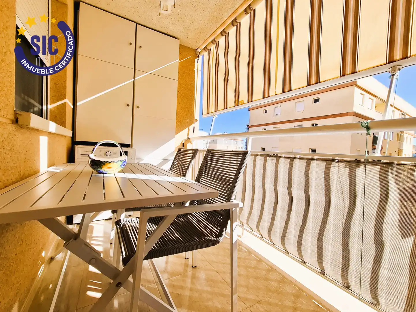 Balcony of Flat for sale in Centro