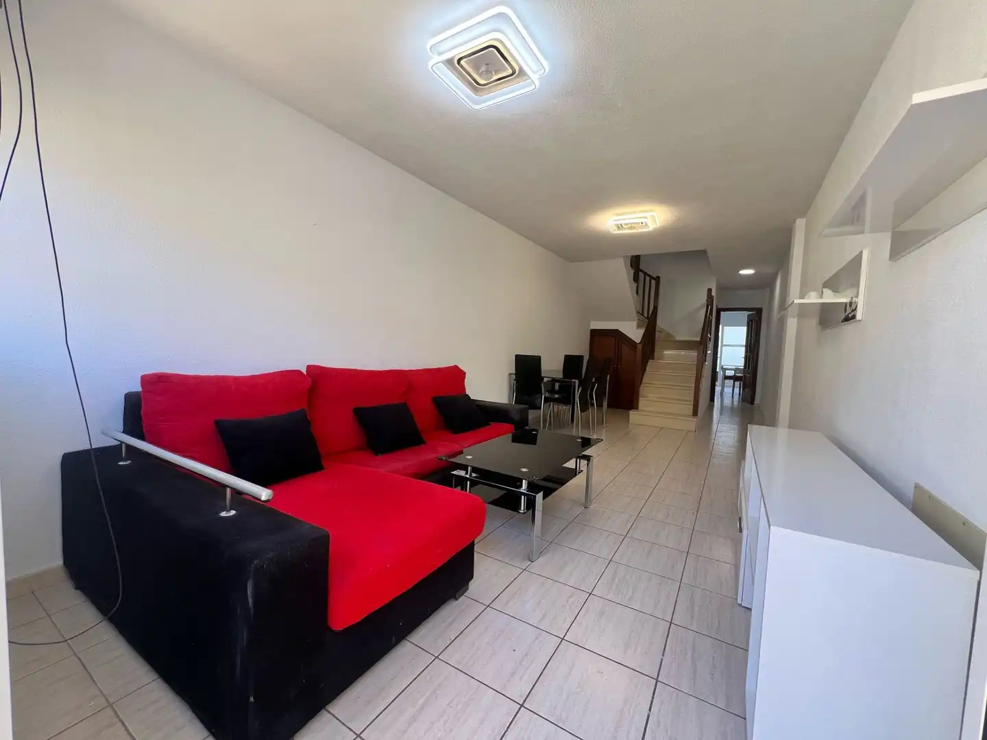 Sala d'estar de Apartament en venda en Arona amb Terrassa i Moblat