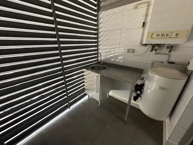 Balcony of Flat for sale in Badalona  with Air Conditioner, Heating and Parquet flooring