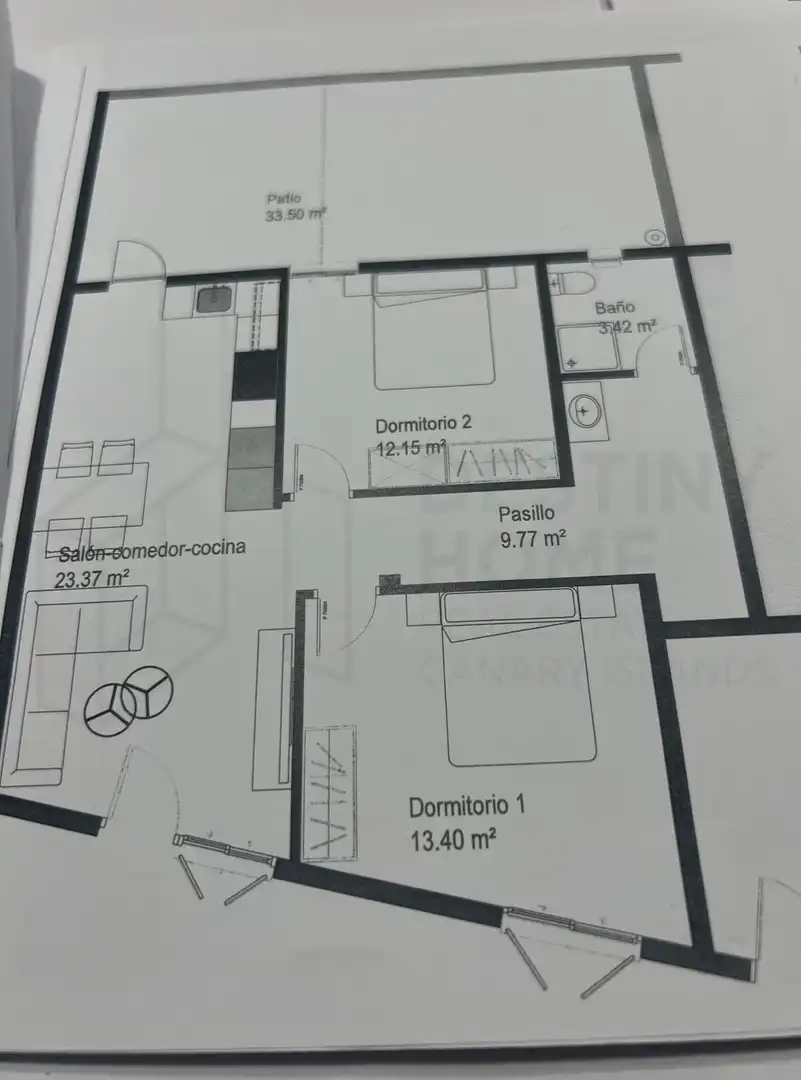 Piso en venta en Tuineje