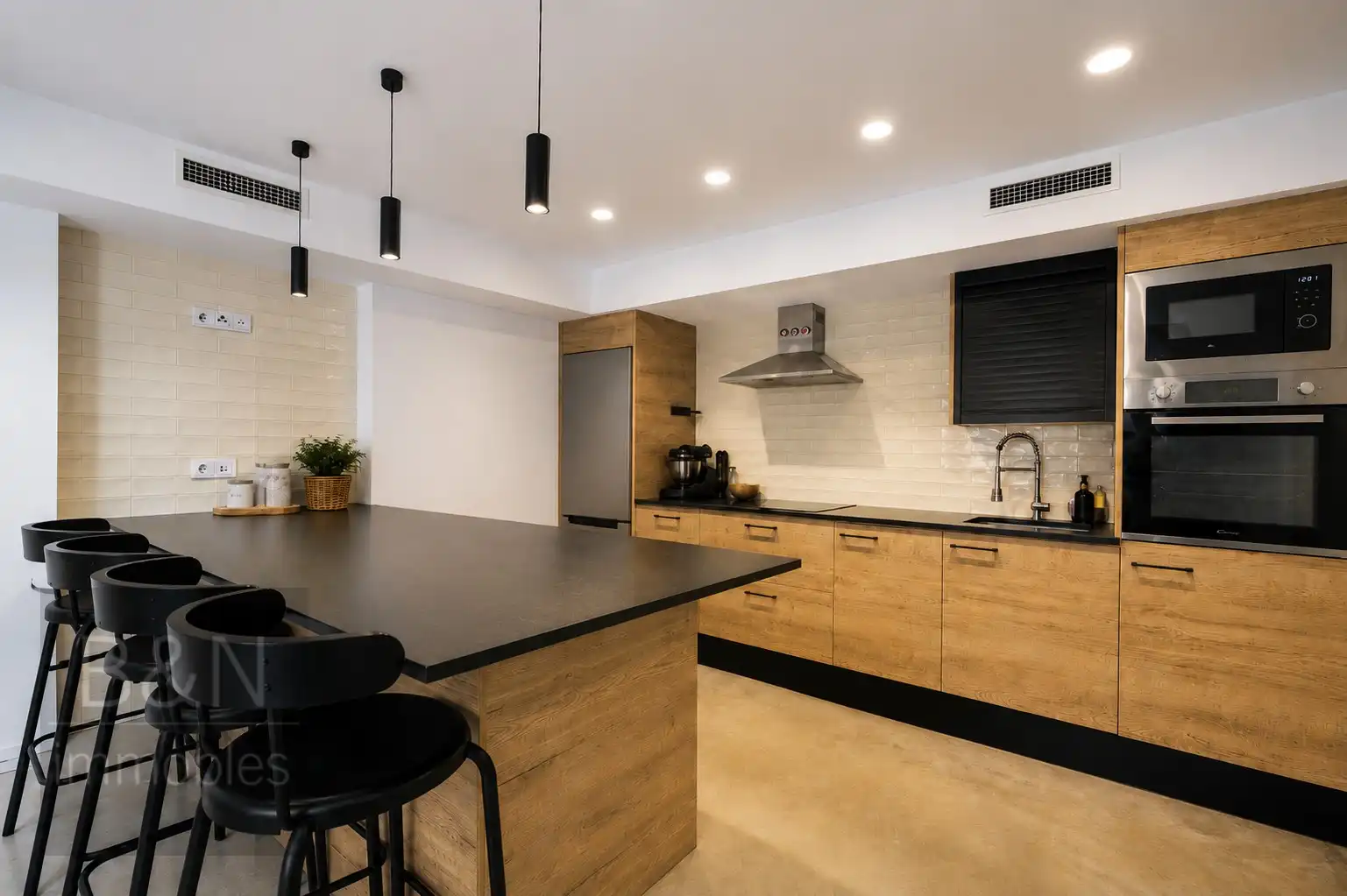 Cocina de Casa o chalet en venta en Terrassa con Aire acondicionado, Calefacción y Terraza