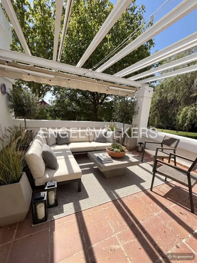 Terraza de Casa o chalet en venta en Villaviciosa de Odón con Calefacción, Jardín privado y Terraza
