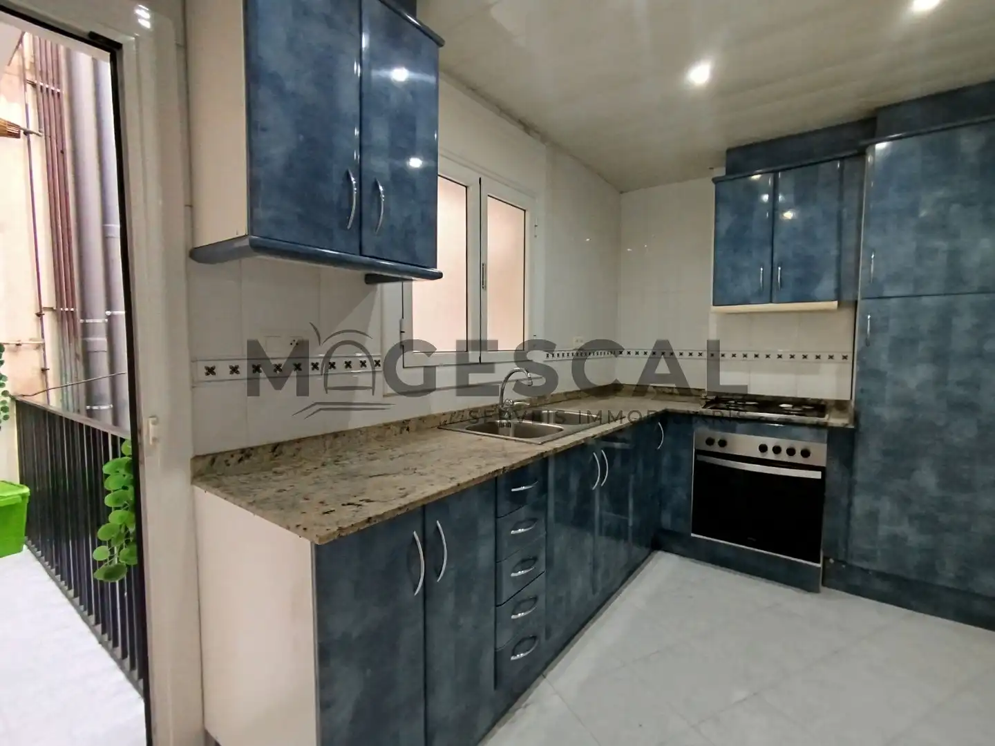Kitchen of Flat for sale in Sentmenat  with Heating and Storage room