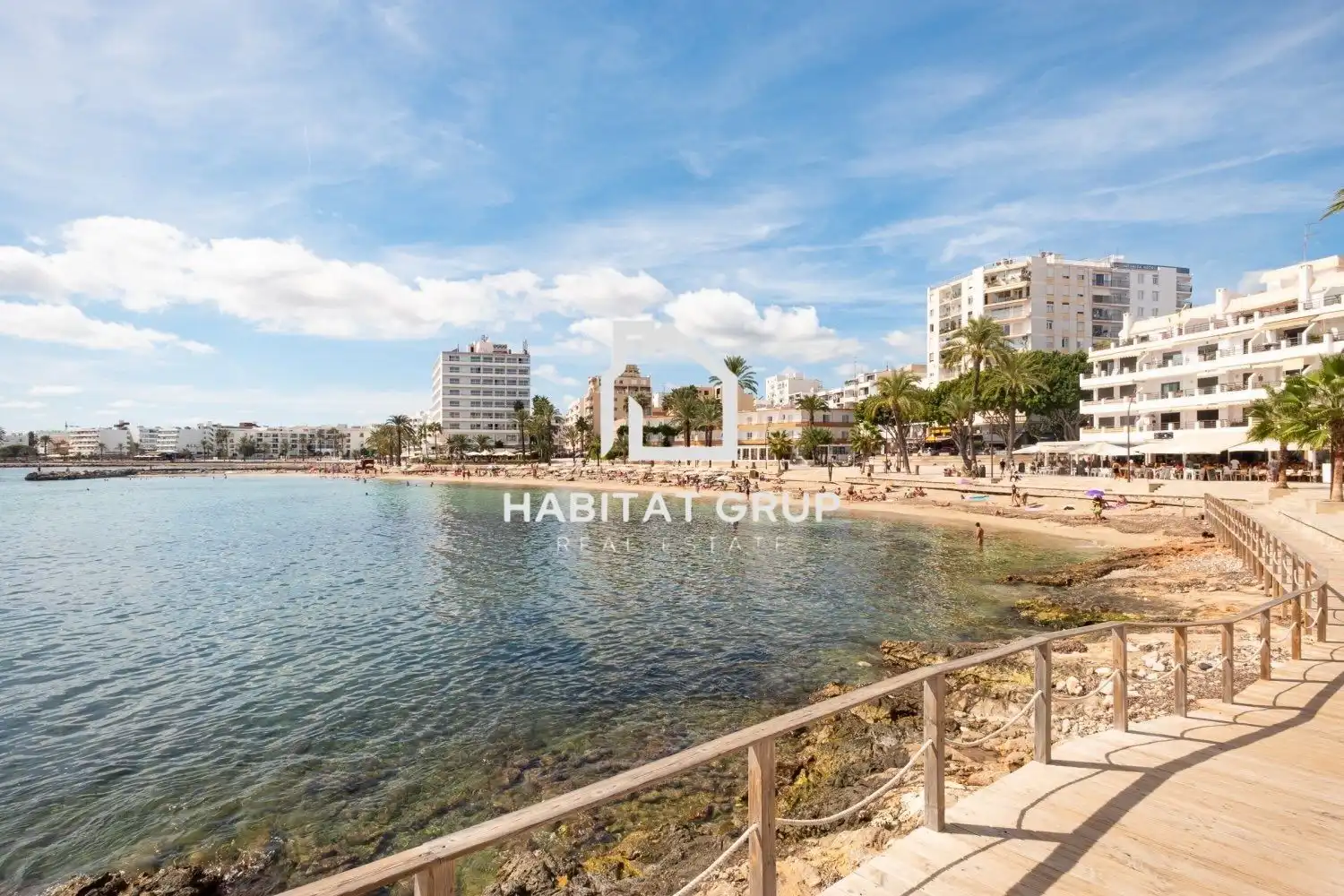 Exterior view of Flat for sale in Eivissa  with Air Conditioner, Heating and Terrace
