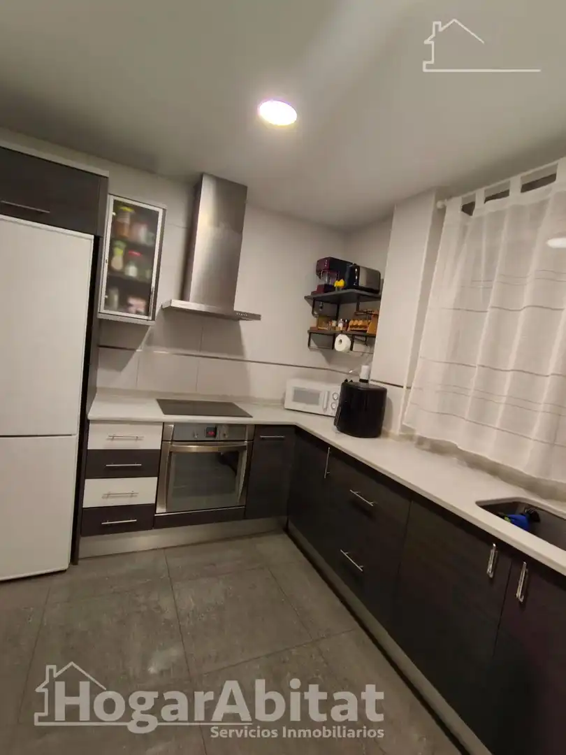 Cocina de Casa o chalet en venta en Alginet con Aire acondicionado, Calefacción y Terraza