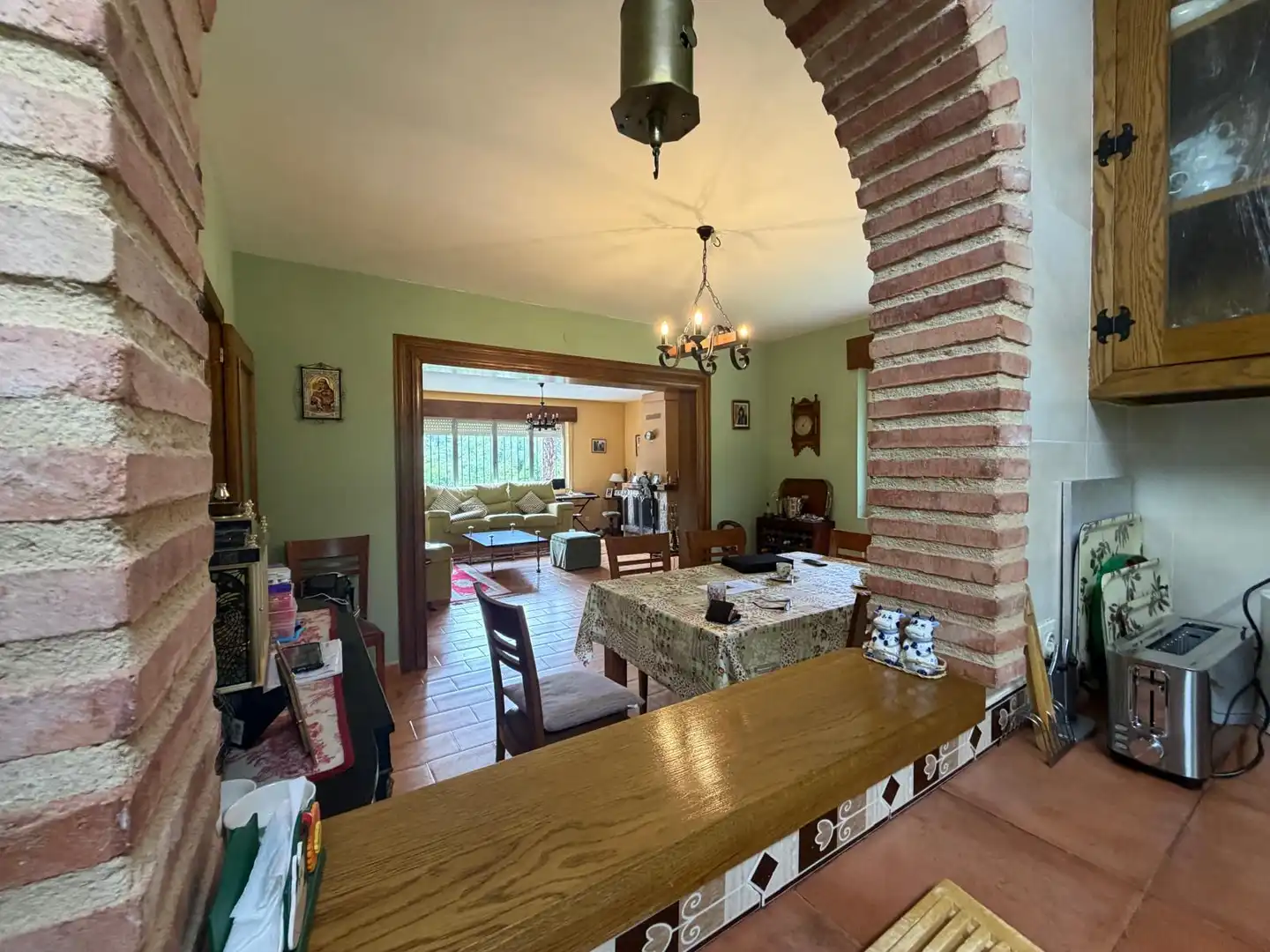 Dining room of Houses for sale in Roa  with Heating, Private garden and Terrace