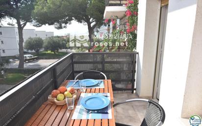 Terrace of Flat for sale in Roses  with Air Conditioner and Terrace