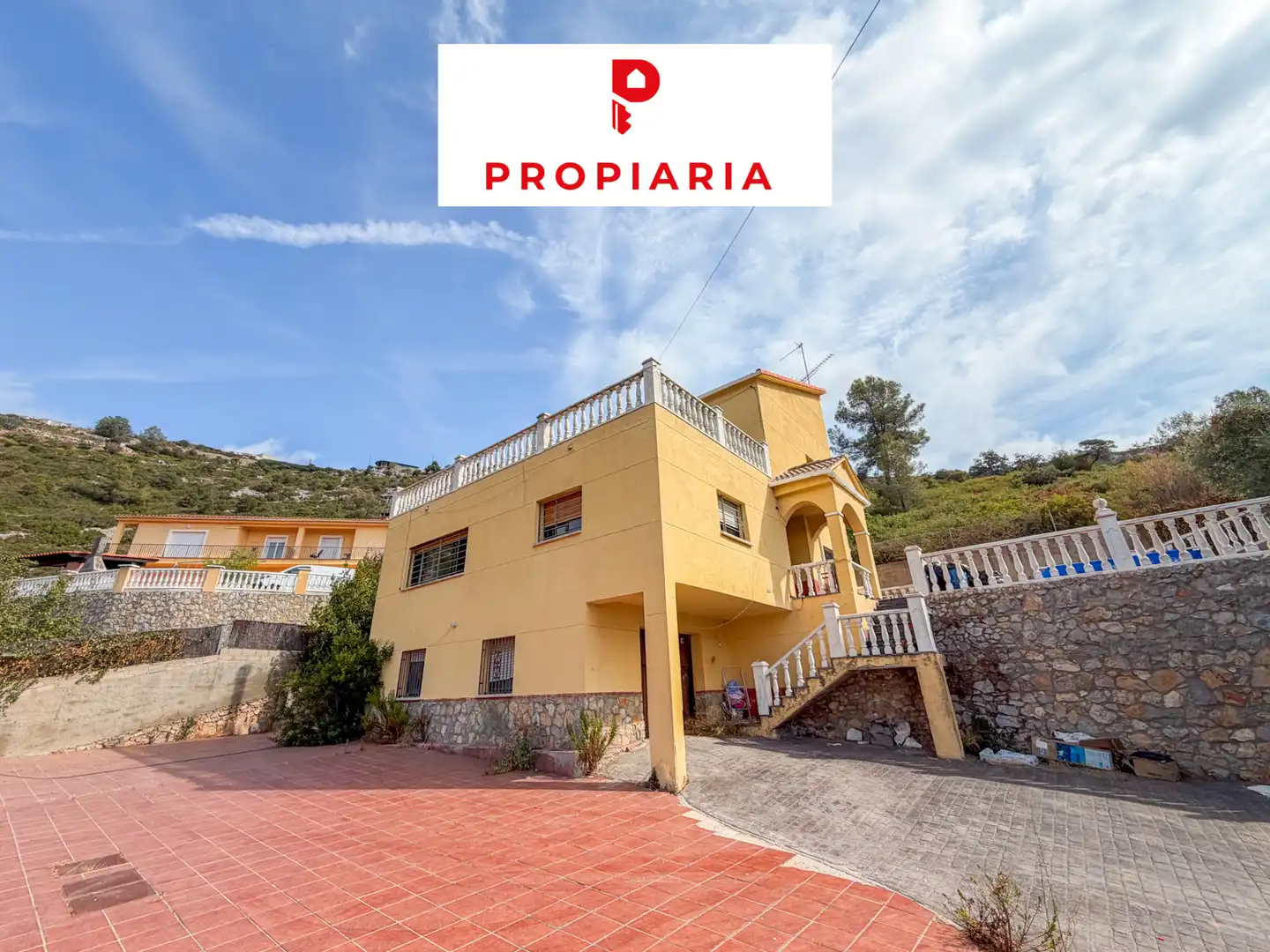 Exterior view of Houses for sale in Vallirana  with Air Conditioner, Private garden and Terrace
