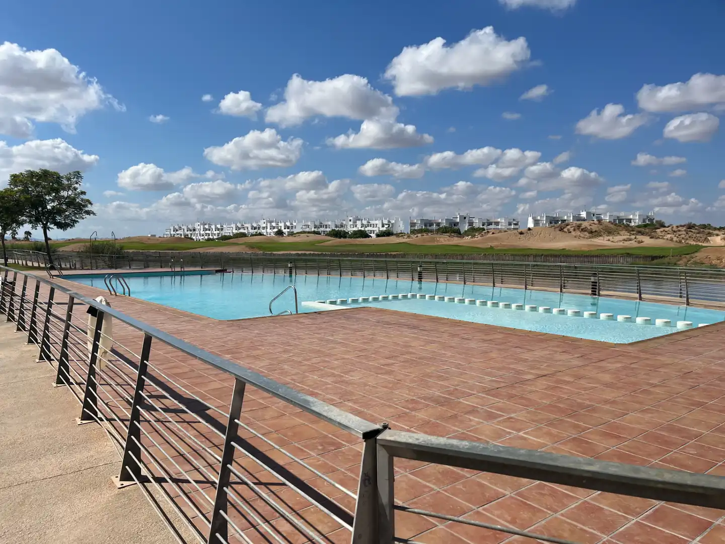 Piscina de Casa adosada de lloguer en Torre-Pacheco amb Aire condicionat, Calefacció i Jardí privat