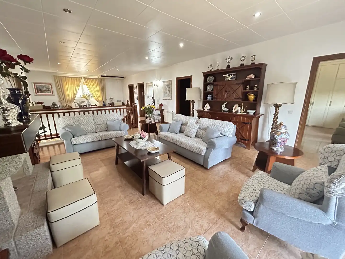 Sala de estar de Casa o chalet en venta en Viladecans con Aire acondicionado, Calefacción y Jardín privado